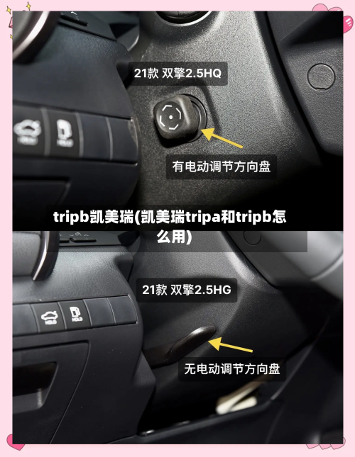 tripb凯美瑞(凯美瑞tripa和tripb怎么用)-第1张图片