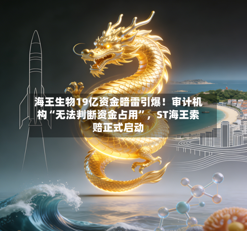海王生物19亿资金暗雷引爆！审计机构“无法判断资金占用”，ST海王索赔正式启动-第3张图片