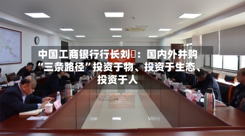 中国工商银行行长刘珺：国内外并购“三条路径”投资于物、投资于生态	、投资于人-第1张图片