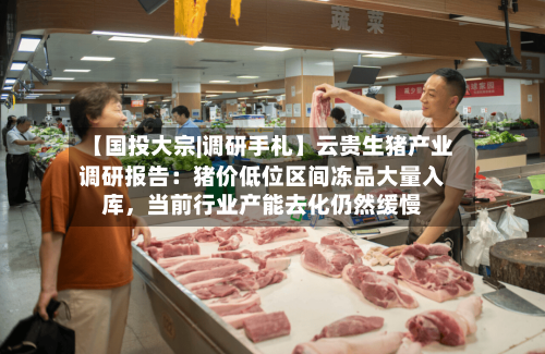 【国投大宗|调研手札】云贵生猪产业调研报告：猪价低位区间冻品大量入库	，当前行业产能去化仍然缓慢-第1张图片