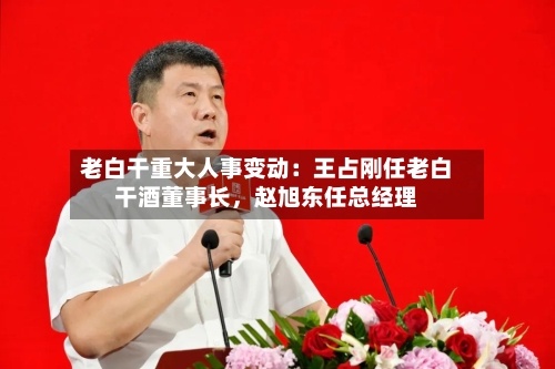 老白干重大人事变动：王占刚任老白干酒董事长，赵旭东任总经理-第2张图片