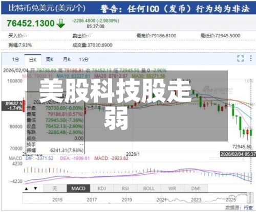 美股科技股走弱-第3张图片
