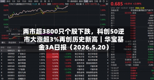 两市超3800只个股下跌，科创50逆市大涨超3%再创历史新高｜华宝基金3A日报（2026.5.20）-第1张图片