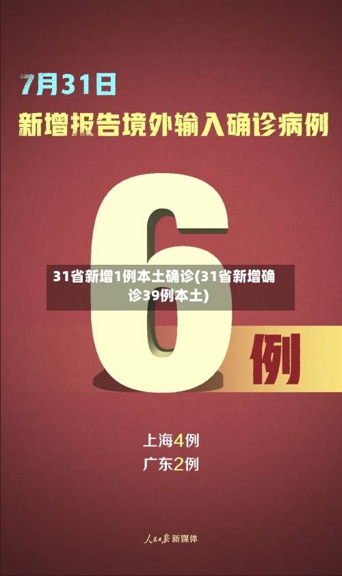 31省新增1例本土确诊(31省新增确诊39例本土)-第2张图片