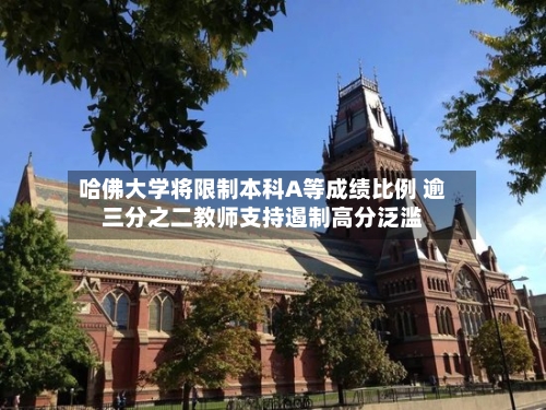 哈佛大学将限制本科A等成绩比例 逾三分之二教师支持遏制高分泛滥-第1张图片