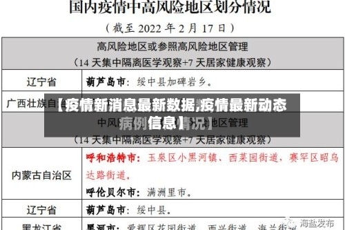 【疫情新消息最新数据,疫情最新动态信息】-第2张图片